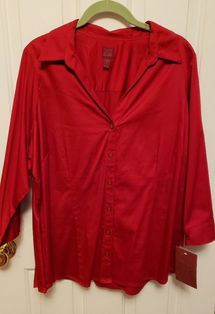 212 Collection Ladies Button Down Shirt